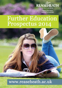 FE Prospectus 2014