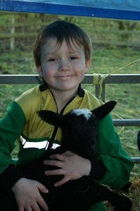 Toba, Caroline's youngest and most enthusiastic farm hand