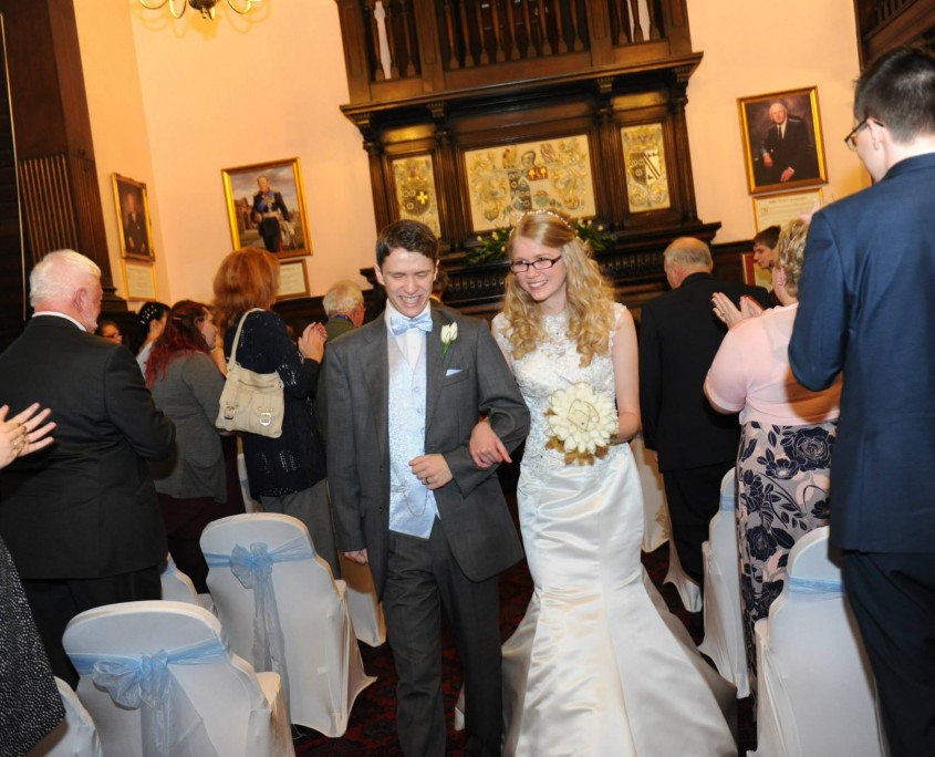 Food alumni James Yuill and  Rachel Frankish wed at Reaseheath Hall