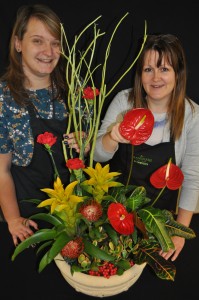 Deb Kenny (rhs) and Rachel Collinson-Fletcher L3 Dip Arley Hall prep