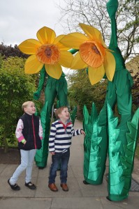 Jack and Annabel Jones from Woore meet Daff and Dehlia