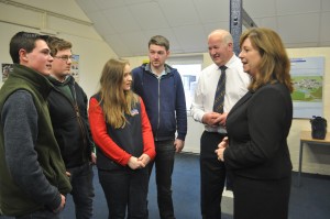 Rhys Edwards, Henry Stanhope, Lizzy Mercer and Harry Hough talk to Ray Brown and Joanne Butterill