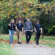 Students on campus at Reaseheath College