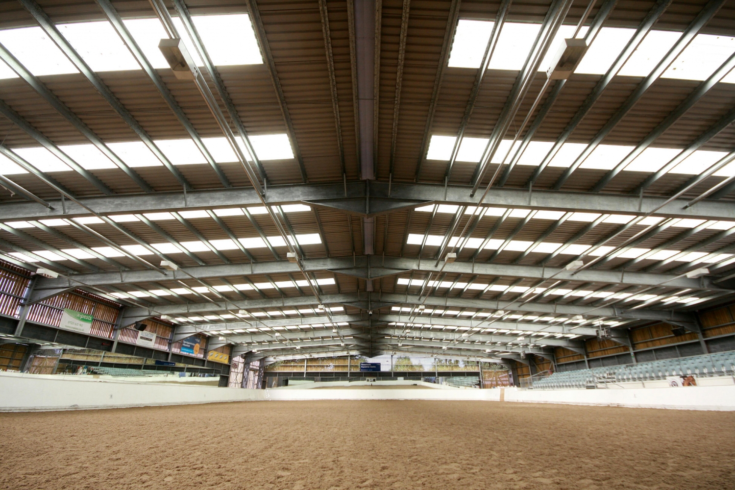 Equine livery Indoor Arena Reaseheath College