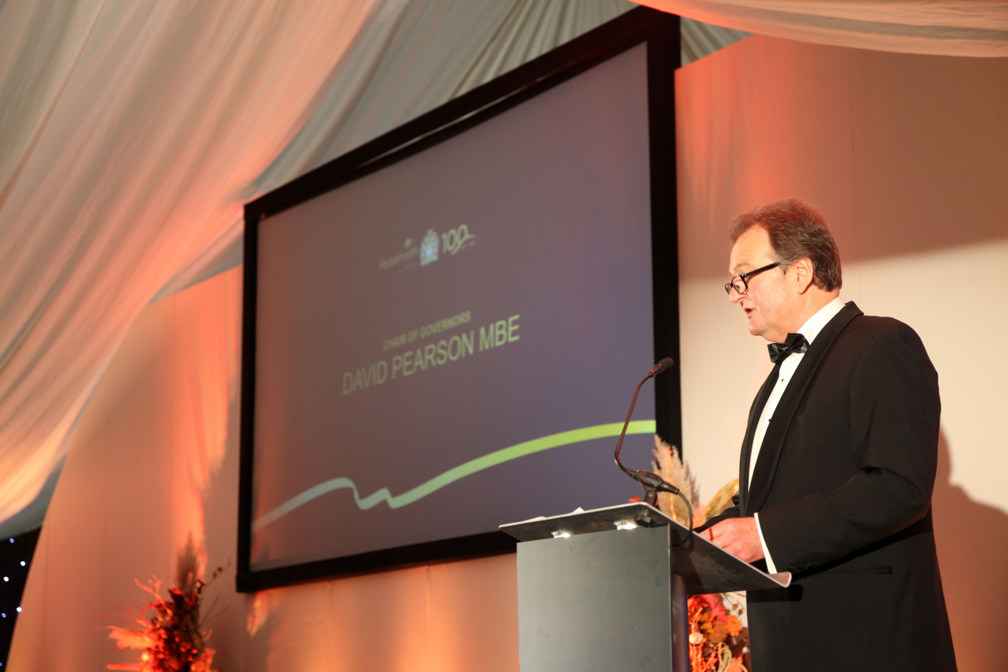 Chair of Governors David Pearson MBE Reaseheath College