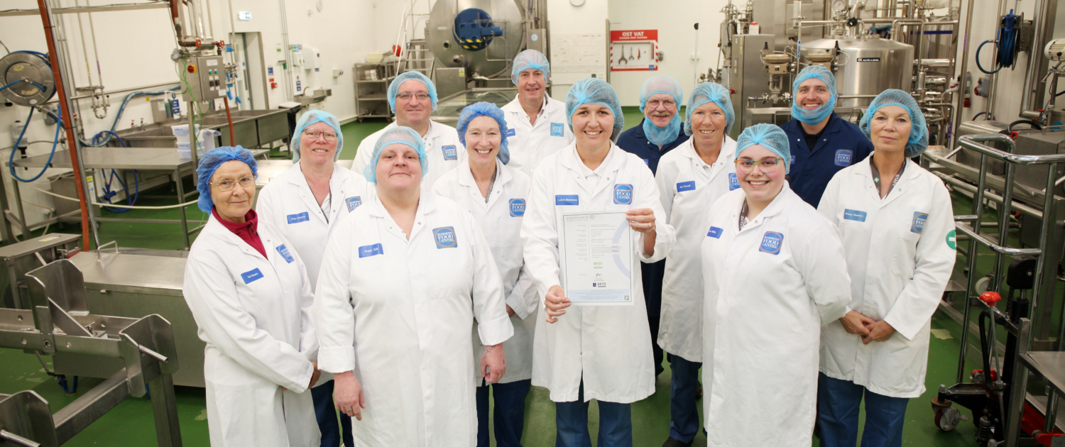 Reaseheath College's Food Processing Halls achieves the highest standards of Food Safety and Hygiene within a food production facility