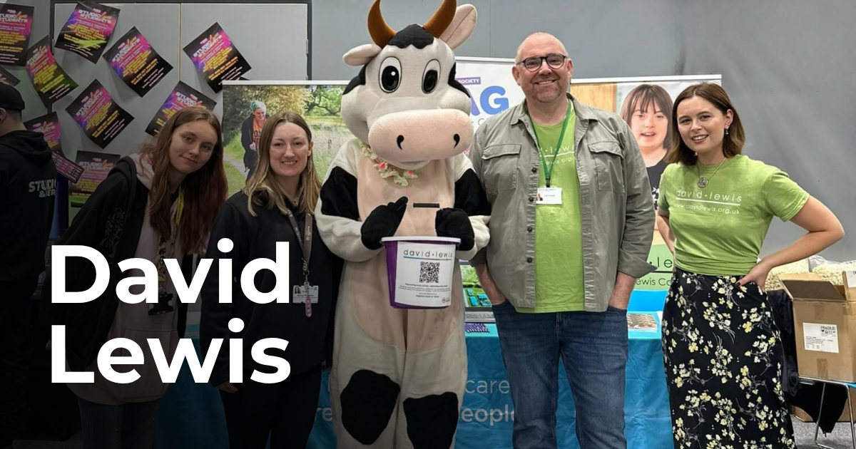 David Lewis Reaseheath Charity of the Year