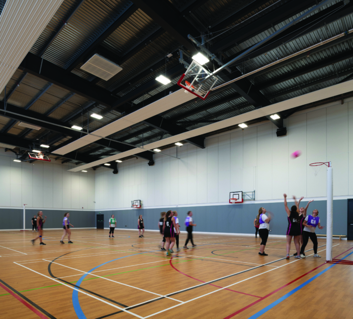 Sports hall, sports facility