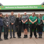Reaseheath Mini Zoo keepers’ team following BIAZA accreditation