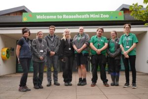 Reaseheath Mini Zoo keepers’ team following BIAZA accreditation