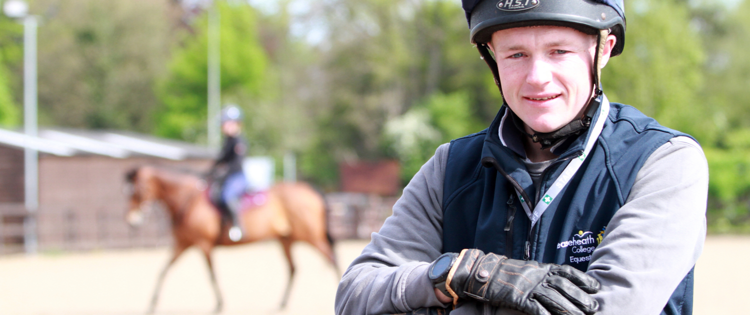 Reaseheath equine coach Tyler Simpson